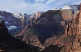 A vista mais clássica do Zion National Park, em Utah, nos Estados Unidos